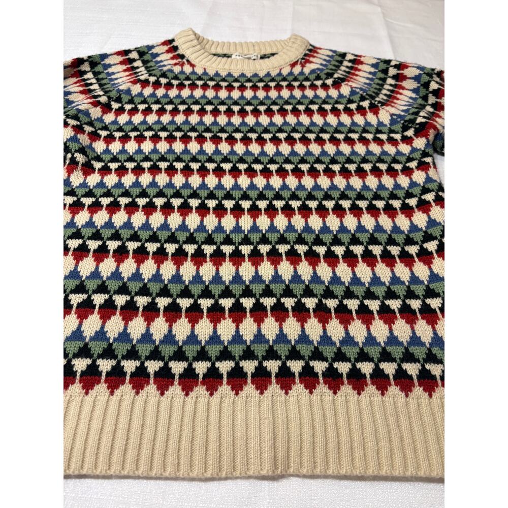 Anthropologie Pepaloves Taylor Oversized Print Sweater Size XS Excellent Cond - Picture 4 of 8